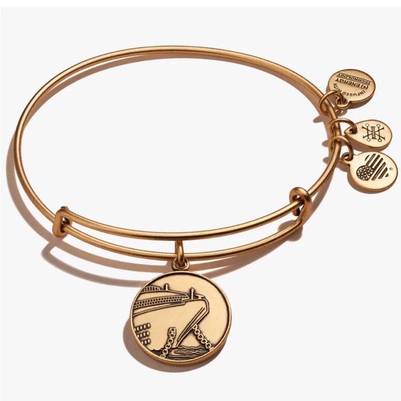 Alex and Ani Cruise Ship Charm Bangle - Picture 1 of 2